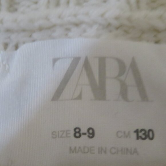 Zara kids Winter White knitted sweater - Picture 3 of 3